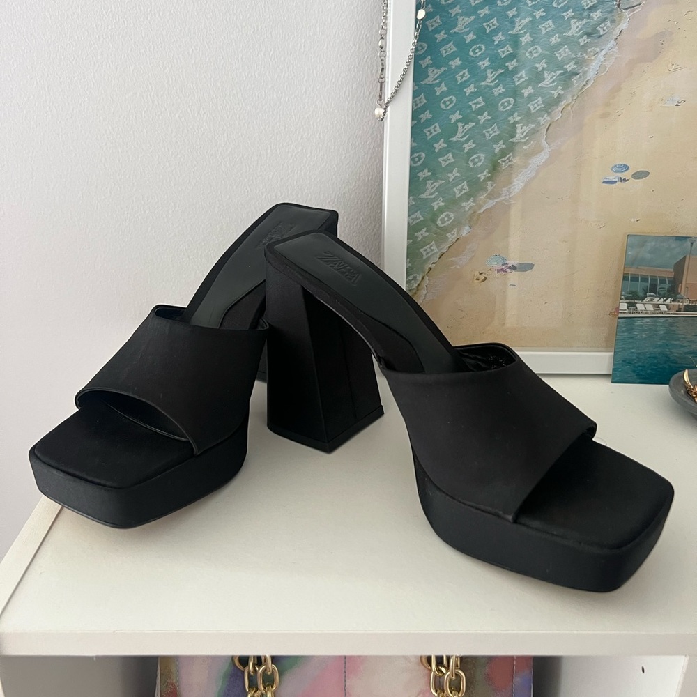 Zara Black heels